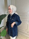 Mrw113 Sparkle Denim Ceket