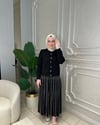 Nuss1311 Çizgili Etekli Takım