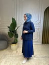 Nuss1312 Çizgili Etekli Takım