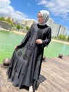 Orhan Dantel 2'li Abaya Tkm