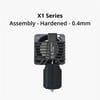 Bambu Lab FAH001 Complete Hotend Assembly with Hardened Steel Nozzle – 0.4 mm – X1 / X1 Carbon / X1C.