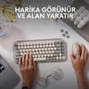 Logitech Pop Keys 920-011526 Türkçe Q Bej Kablosuz Klavye