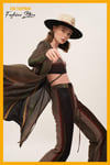 Iconic Design Crop Pantolon 3'lü Takım