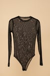 Siyah Şifon Body 