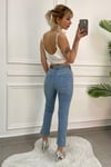 Kırmızı Şeritli Jean