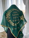 BASKILI DAMAT ÖRTÜSÜ VE ELDİVENİ