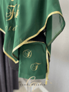 GOLD BASKI DAMAT ÖRTÜSÜ SETİ 