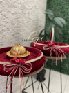 SOFT TEPSİ SEPET SETİ BORDO 
