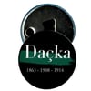 Daçka Fırça İzi Detay Baskılı Tarihli Buzdolabı Magnet Kapak Açacak