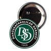 Darüşşafakalılar Derneği Yeşil Siyah Logo Baskılı İğneli Çanta Rozeti