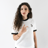 Yuvada Duran Kırlangıç Unisex Tişört Beyaz