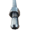 30CM 3/8-3/8 PASLANMAZ ESNEK GAZ FLEX ÇİFT REKORLU (MUSLUK GİRİŞLİ)