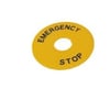 ACİL STOP ETİKETİ (SARI)