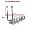 REZİSTANS FRİTÖZ 4000W 25*28 CM BÜKÜMLÜ 8,5MM 220V (R4021)