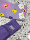 C1725 SMILEY DESENLİ LİLA TAKIM