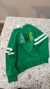 C1813 W.POİNT GAME NAKIŞLI YEŞİL SWEAT