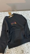 C1853 W.POİNT BASKILI ANTRASİT SWEAT