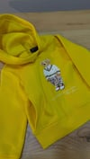 C1925 PRL BEAR BASKILI ŞARDONLU KAPÜŞONLU SWEAT