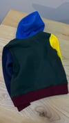 C1925 PRL BEAR BASKILI ŞARDONLU KAPÜŞONLU SWEAT