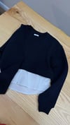 C2076 ZR GÖMLEKLİ LACİVERT SWEAT