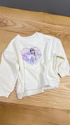 C2089 ELSA BASKILI KREM SWEAT