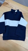 C2122 ŞARDONLU ÇİFT RENK SWEAT