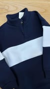 C2122 ŞARDONLU ÇİFT RENK SWEAT