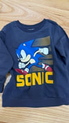 C2169 SONİC BASKILI ANTRASİT İNCE PAMUKLU SWEAT
