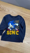 C2169 SONİC BASKILI ANTRASİT İNCE PAMUKLU SWEAT