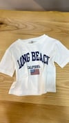 C2172 CALİFORNİA BASKILI BEYAZ T-SHIRT