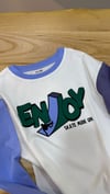 C2180 KI.ABI KADİFE BASKILI UZUN KOL T-SHIRT