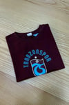C2221 TS BASKILI BORDO T-SHIRT