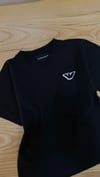 C2232 E.A SIRT BASKI DETAYLI SİYAH T-SHIRT