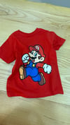 C2241 MARİO BASKILI KIRMIZI T-SHIRT
