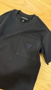 C2251 E.A CEPLİ LACİVERT T-SHIRT