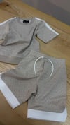 C2258 E.A MONOGRAM ŞORTLU TAKIM
