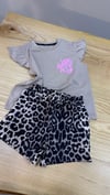C2262 ALL S. ANİMAL DESEN ŞORTLU TAKIM