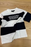 C2271 ALL S. KALIN ÇİZGİLİ BİSİKLET YAKA T-SHIRT