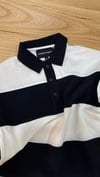 C2272 ALL S. ÇITÇIT KAPAMALI KALIN ÇİZGİLİ POLO YAKA T-SHIRT