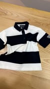 C2272 ALL S. ÇITÇIT KAPAMALI KALIN ÇİZGİLİ POLO YAKA T-SHIRT