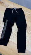 C2291 BKKMBRS BASKILI SİYAH JOGGER
