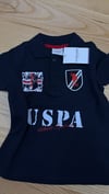 C2309 P.LO SIRT BASKI DETAYLI LACİVERT T-SHIRT