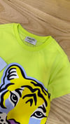 C2325 KNZ KAPLAN BASKILI T-SHIRT