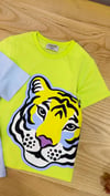 C2325 KNZ KAPLAN BASKILI T-SHIRT