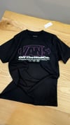 C2374 VNS BASKILI SİYAH T-SHIRT