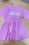 C2387 KNZ PEMBE ELBİSE 