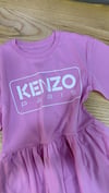 C2387 KNZ PEMBE ELBİSE 