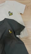 C2388 KNZ KÜÇÜK KAPLAN NAKIŞLI T-SHIRT 