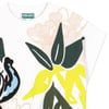 C2389 KNZ ÇİCEK DESENLİ CROP T-SHIRT 