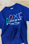 C2405 P.S ÖN/ARKA BASKILI LACİVERT T-SHIRT